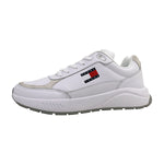 Lade das Bild in den Galerie-Viewer, Tommy Jeans | Runner Full Leather Sneaker | YBR white
