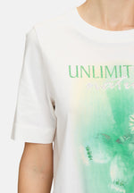 Lade das Bild in den Galerie-Viewer, Cartoon |  Printshirt mit Rundhalsausschnitt  | 1951 Patch Cream/Green
