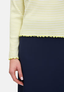 Cartoon | Langarm-Shirt mit Kragen  | 1821 Cream/Yellow