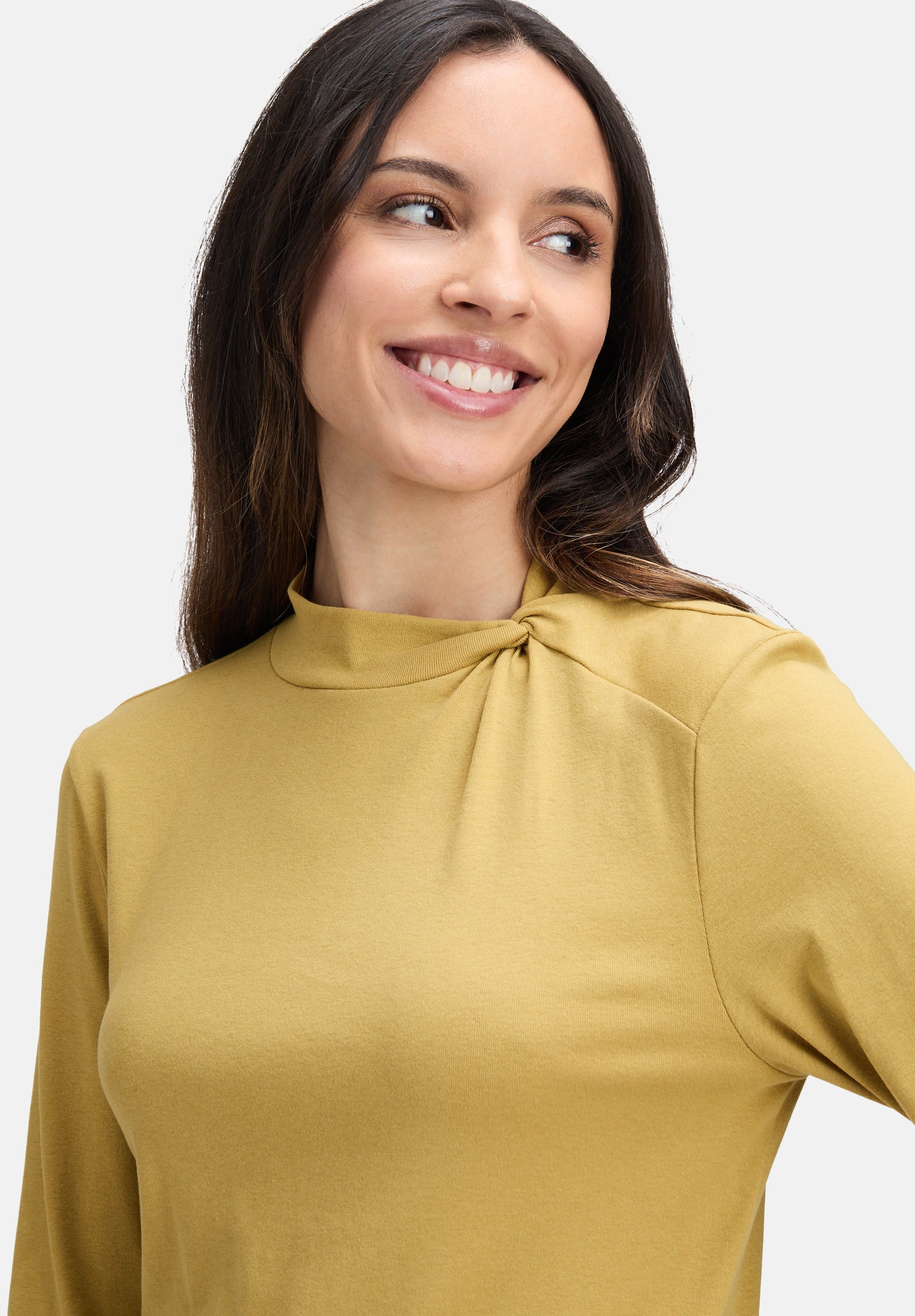 Cartoon | Langarm-Shirt mit Kragen  | 5473 Burnished Gold