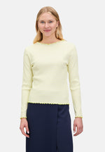 Lade das Bild in den Galerie-Viewer, Cartoon | Langarm-Shirt mit Kragen  | 1821 Cream/Yellow
