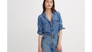 Levis | Doreen Lightweight Utility Bluse | In Patches Blue