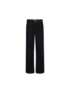 Mos Mosh | MMDara Deluxe Jeans - Wide Fit | 447 Dark Blue