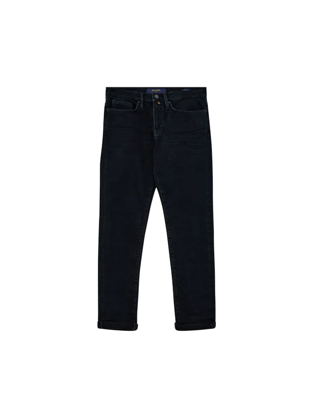 Mos Mosh | Andy Blau-Schwarze Jeans | 485 Blue Black