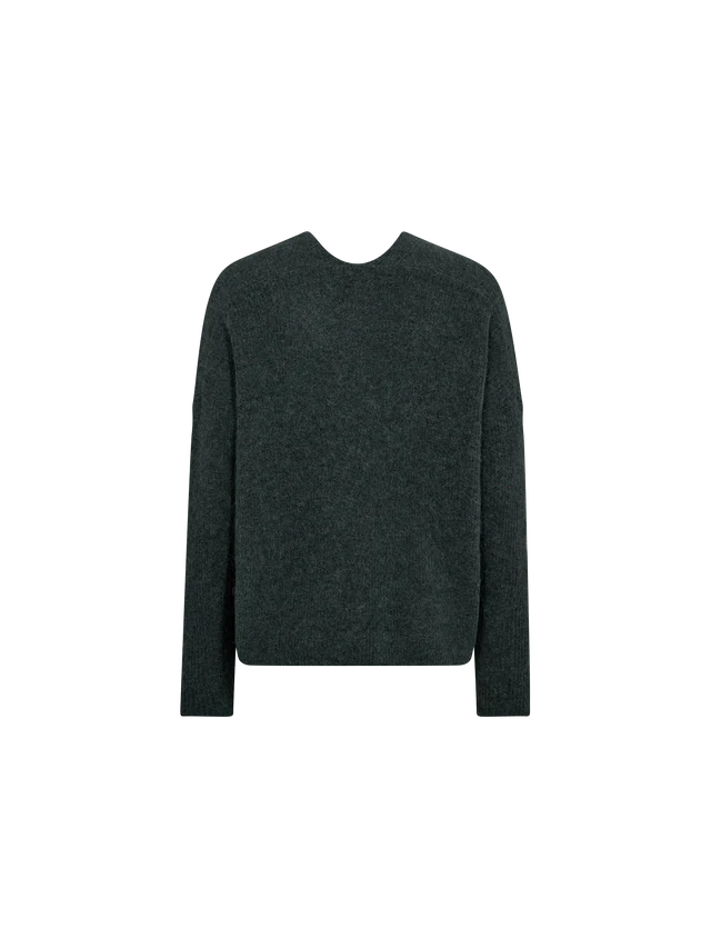 Mos Mosh | Thora V-Neck Strick | 836 Urban Chic