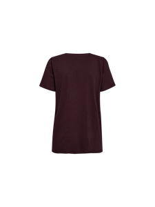 Mos Mosh | Nadine Deco T-shirt | 159 Fudge