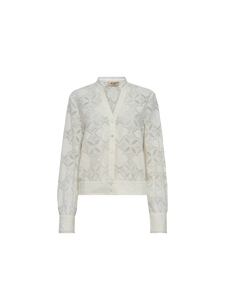 Mos Mosh | Monia Yen Lace Hemdbluse | 180 ecru