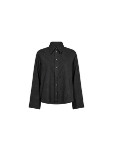 Mos Mosh | Ayen Check Hemdbluse | 819 Phantom