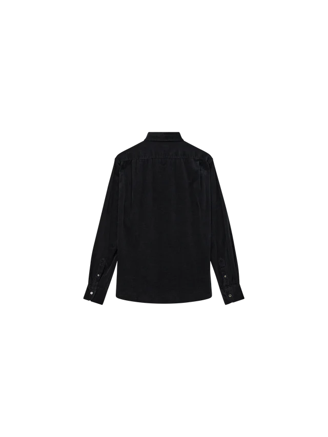 Mos Mosh | Alden Cordhemd | 801 Black
