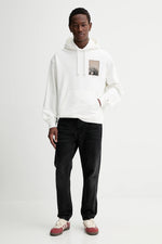 Lade das Bild in den Galerie-Viewer, Tommy Jeans | New York-Hoodie mit Logo und Tunnelzug | YBL ecru
