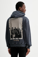 Lade das Bild in den Galerie-Viewer, Tommy Jeans | New York-Hoodie mit Logo und Tunnelzug | BDS black
