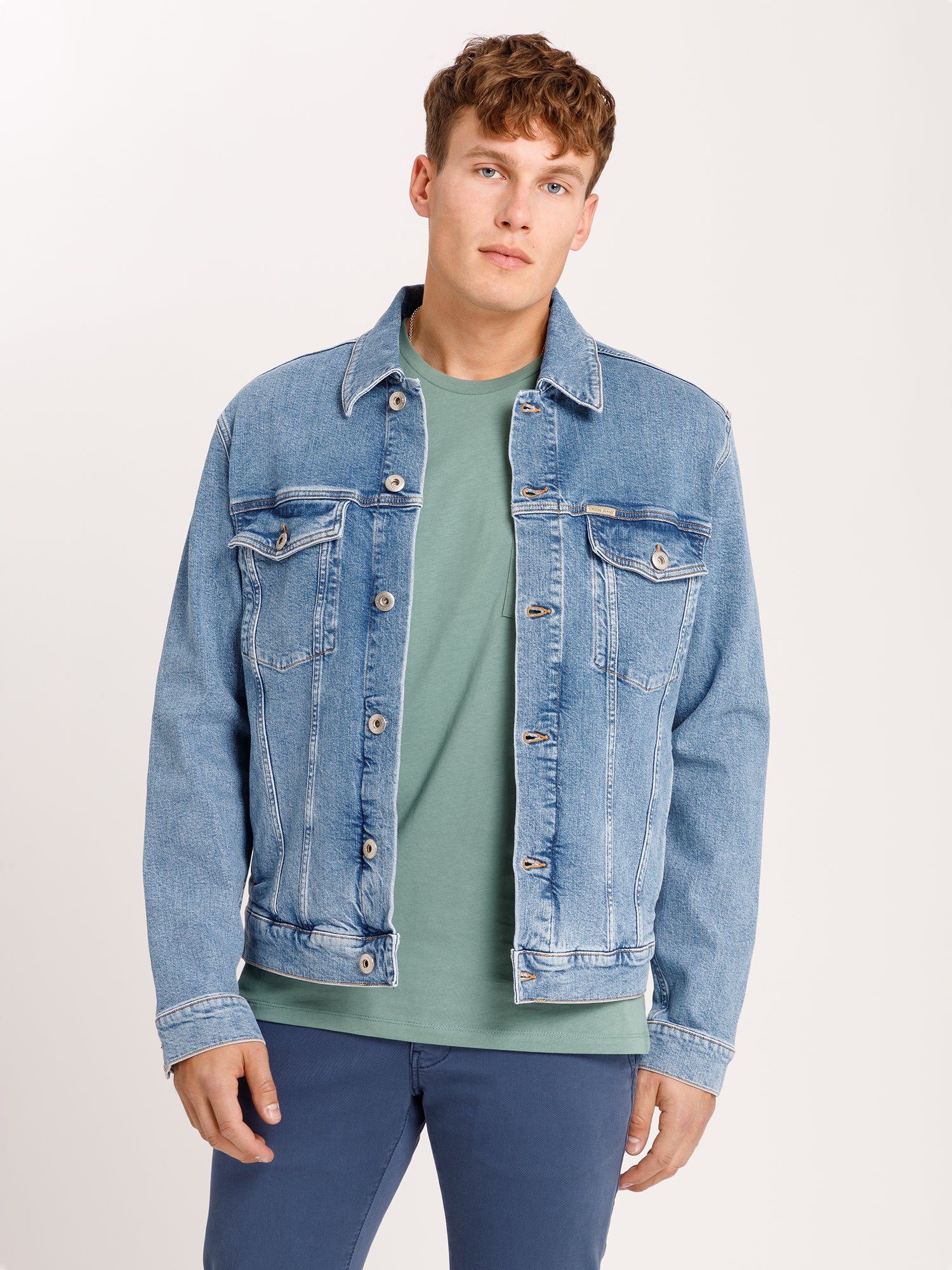 Cross | Regular Jeans Jacket | 0 LIGHT BLUE