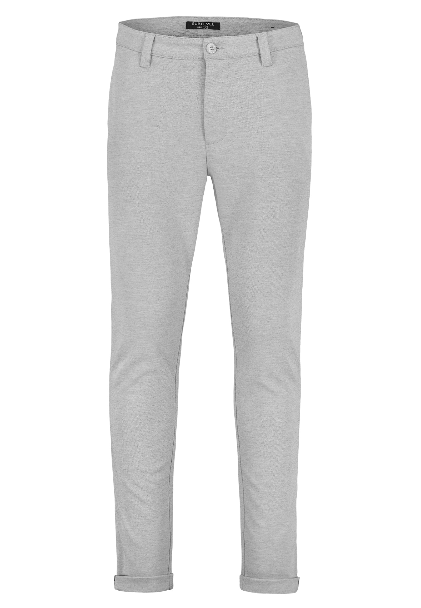 Pad&Pen | TURM - Slim/Tapered Fit - Cropped | lightgrey