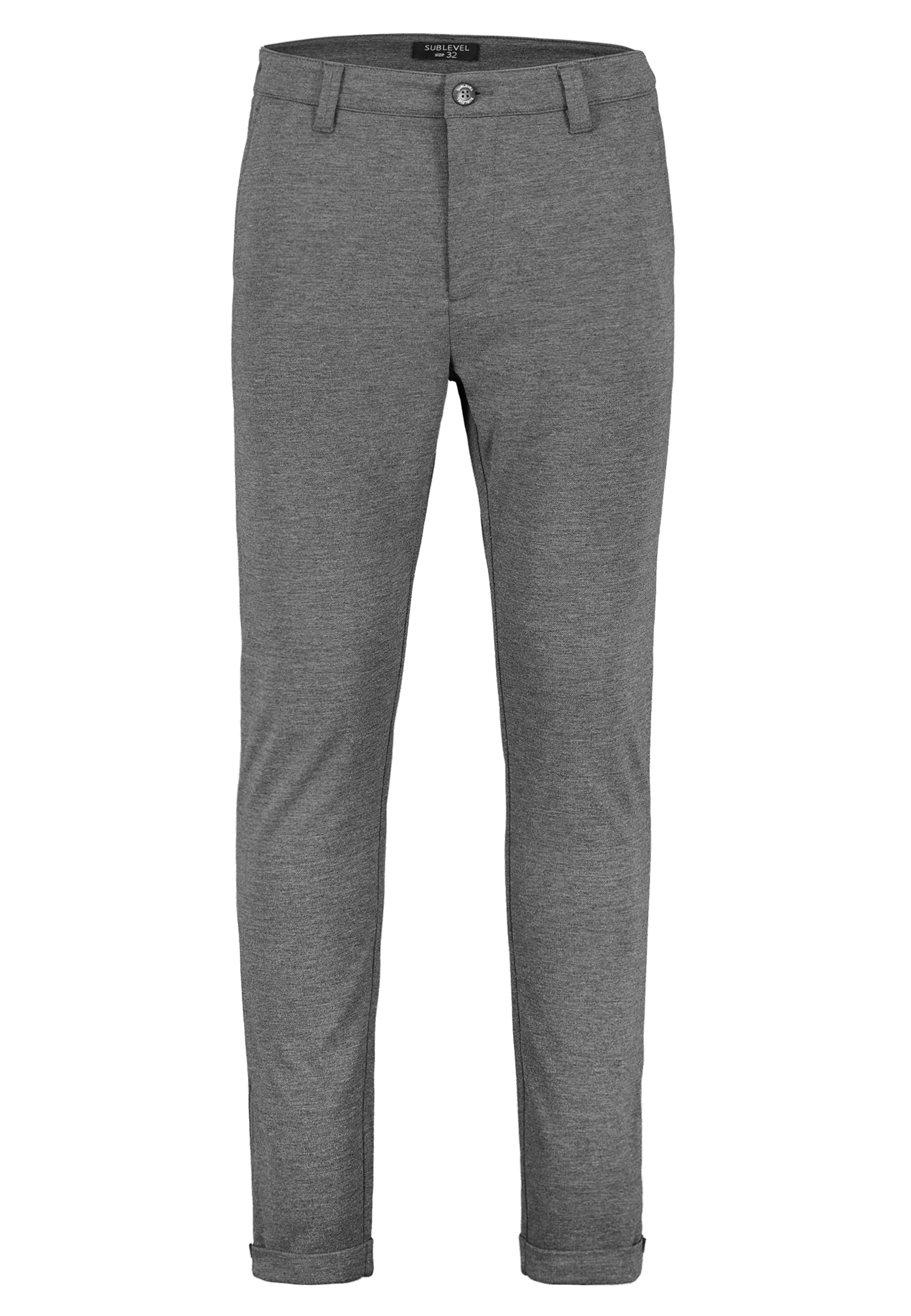 Pad&Pen | TURM - Slim/Tapered Fit - Cropped | darkgrey