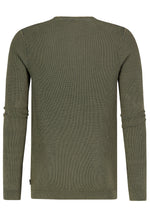 Lade das Bild in den Galerie-Viewer, Pad&amp;Pen | PPJONAS Feinstrickpullover | Cypress green
