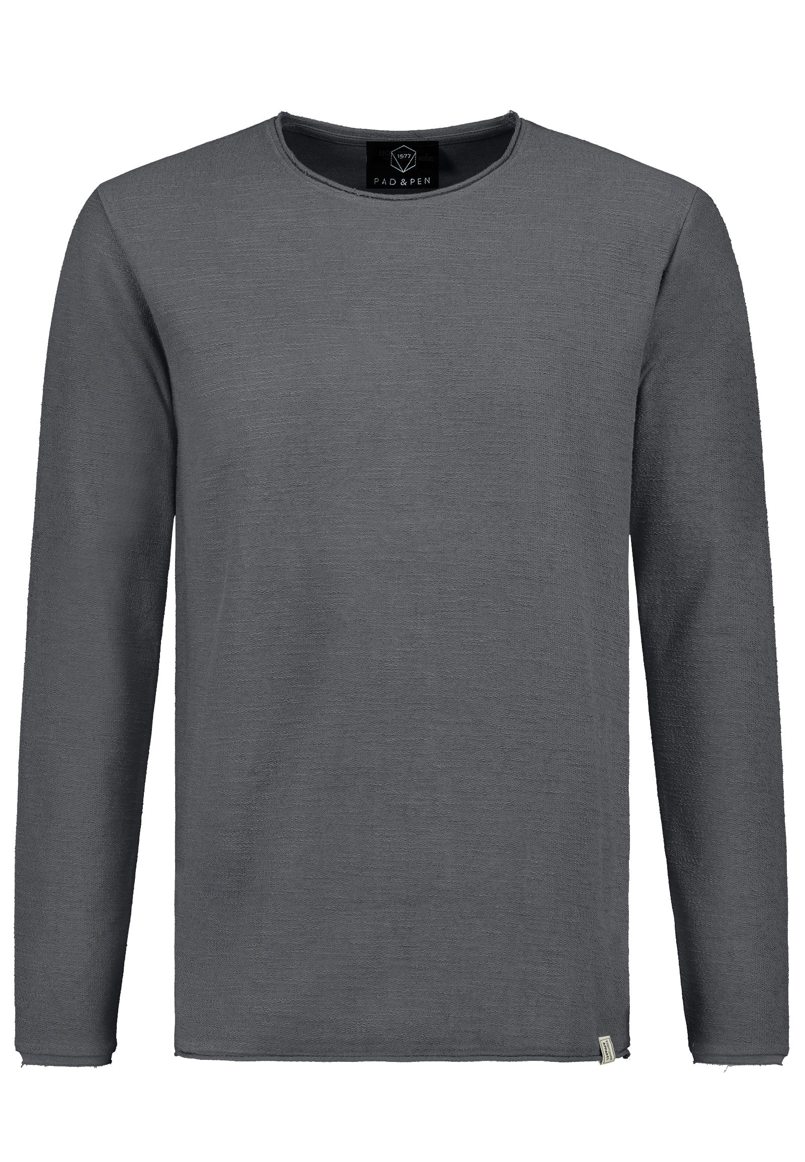 Pad&Pen | PPMATEO Sweatshirt Roundneck | Iron Grey