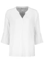 Lade das Bild in den Galerie-Viewer, Authentic | 3/4 Bluse Basic | White
