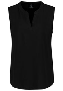 Pad&Pen | PPTINA Bluse ärmellos | Black