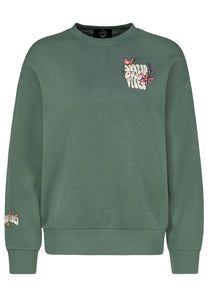 Pad&Pen | Sweatshirt Roundneck | Green