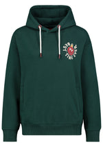 Lade das Bild in den Galerie-Viewer, Authentic | Christmas Sweatshirt Hooded | Rainforest green
