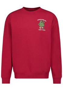 Sublevel | Christmas Sweatshirt Rundhals | Red