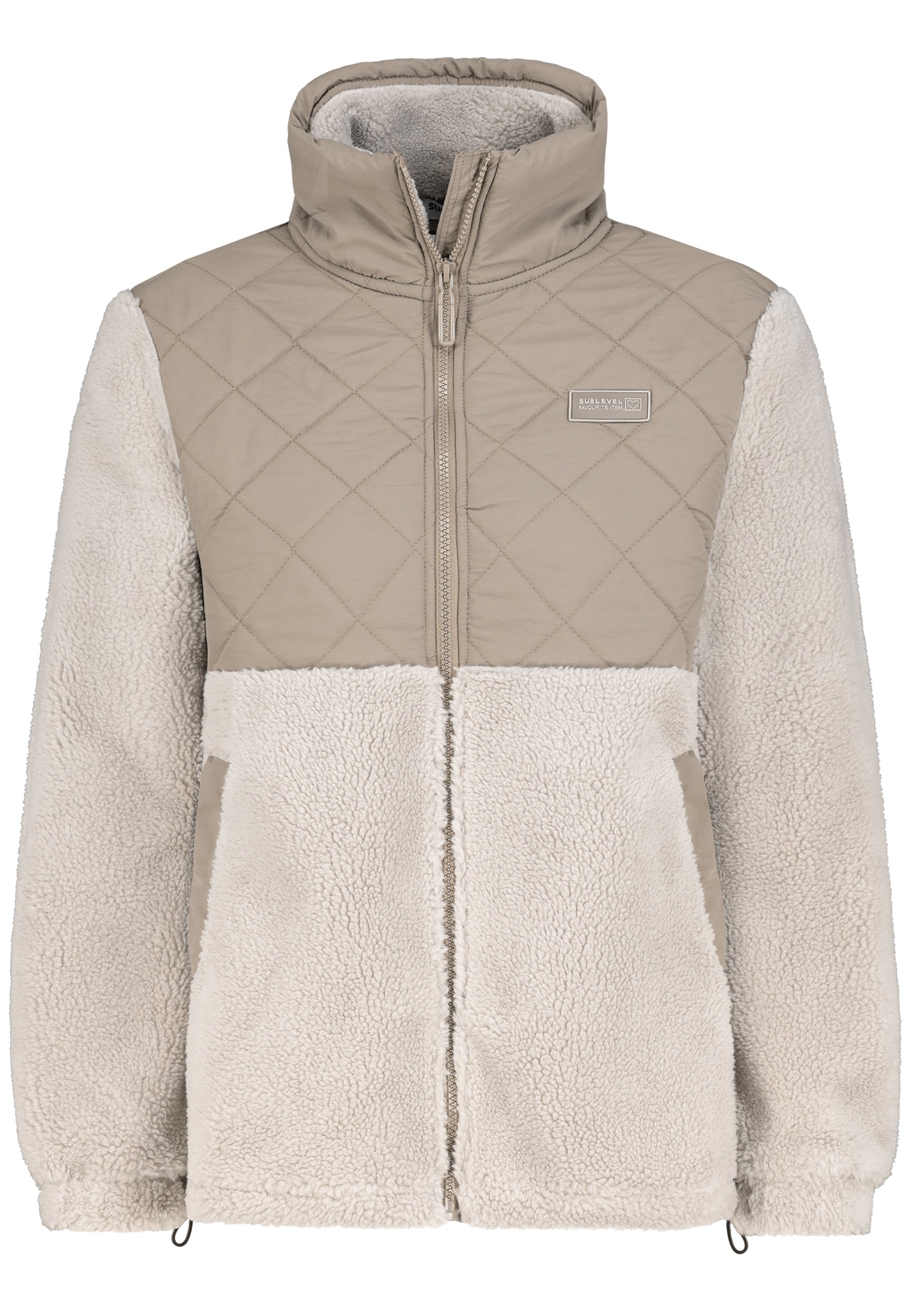 Authentic | Teddy Fleece Jacke  | Light sand