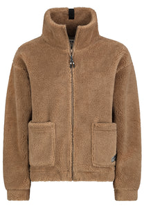 Authentic | Teddy Fleece Jacket | Tannins brown