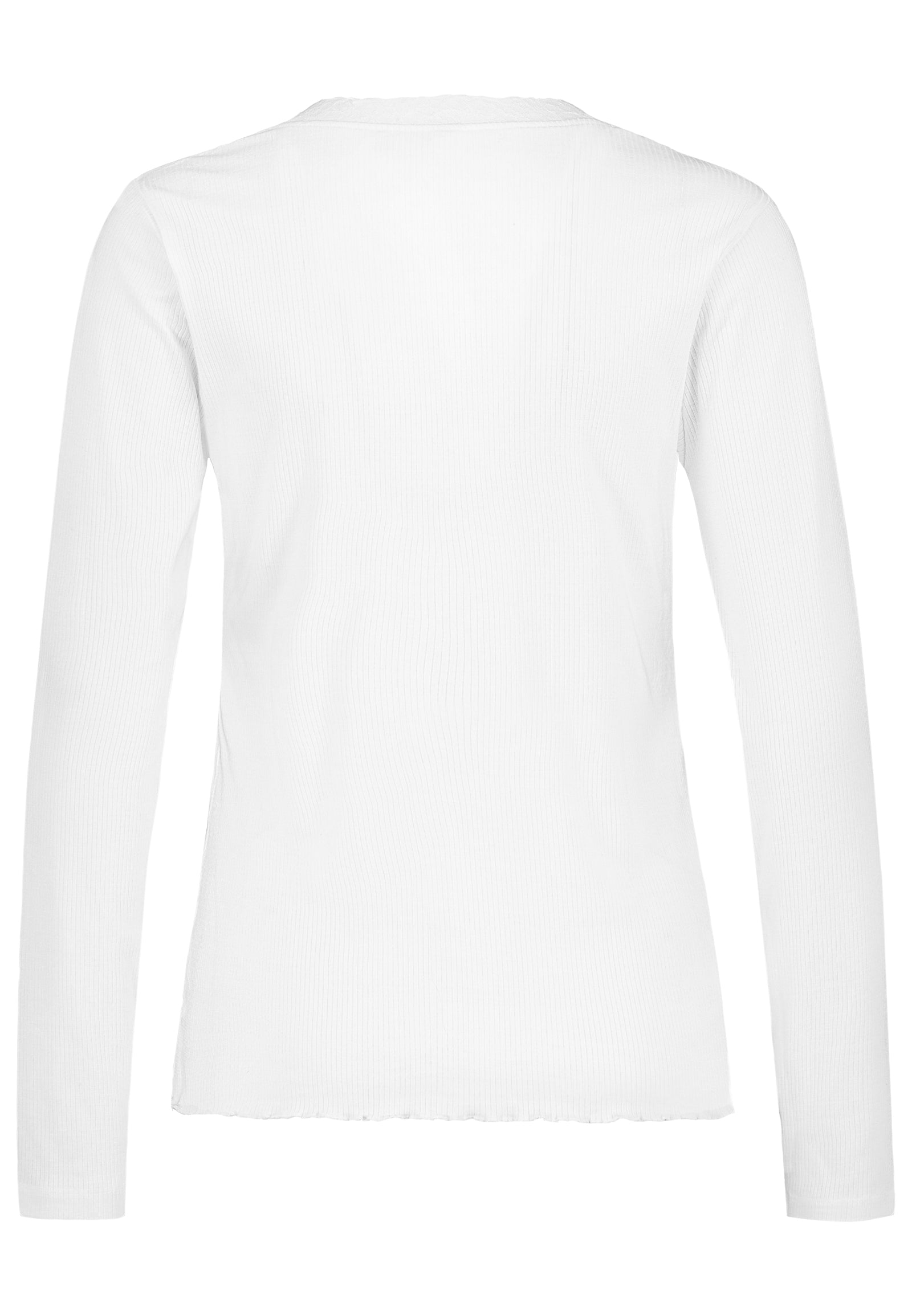 Authentic | Longsleeve V-neck | White