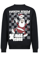 Load image into Gallery viewer, Sublevel | Christmas sweatshirt crew neck | Black
