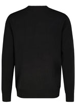 Load image into Gallery viewer, Sublevel | Christmas fine knit sweater | Black
