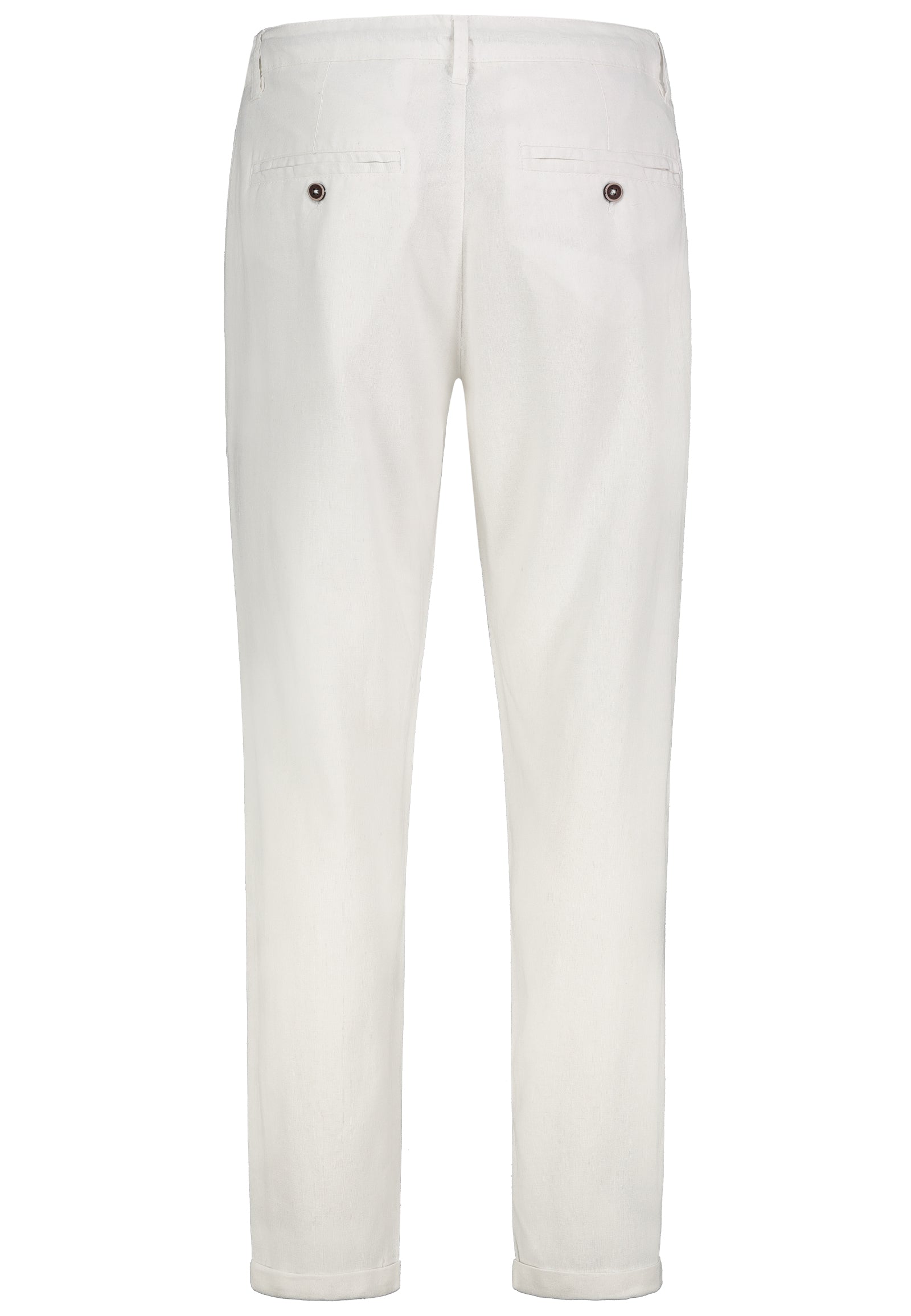 Pad&Pen | Liam Leinen Chino | White