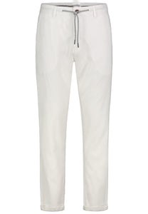 Pad&Pen | Liam Leinen Chino | White