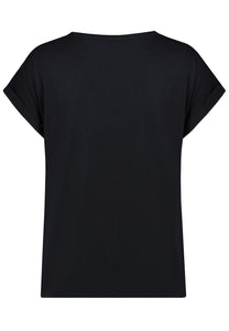 Pad&Pen | Dominique Tee | CARBONblack