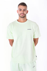 Kleinigkeit | T-Shirt Roundcut "Sticki Micki" | 043 lime green