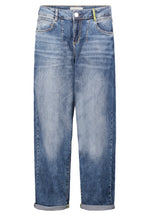 Lade das Bild in den Galerie-Viewer, Cartoon | Jeans mit weitem Bein  | 8620 Dark Blue Denim
