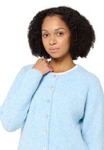Lade das Bild in den Galerie-Viewer, Cartoon |  Strickjacke  | 8713 Light Blue Melange
