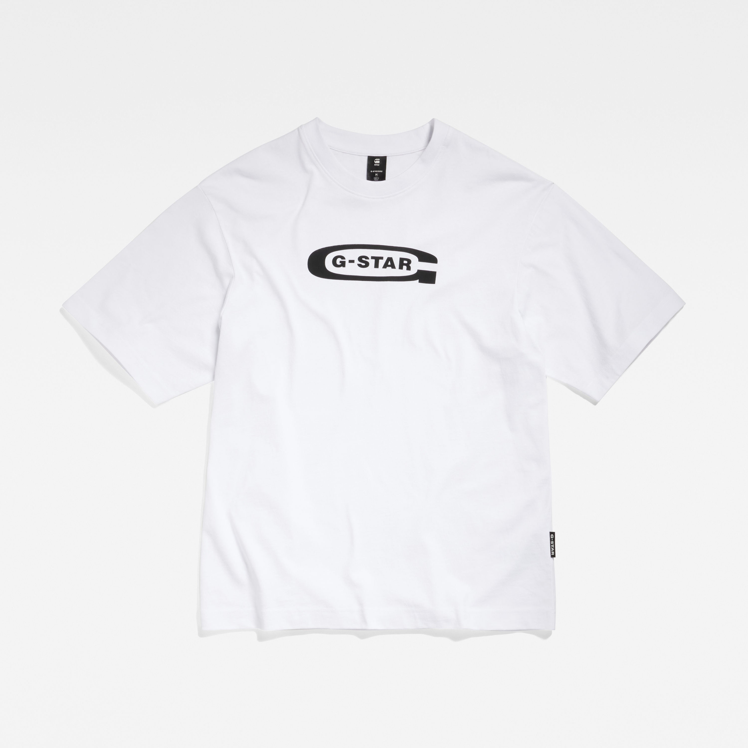 G-Star | Old School Logo Boxy T-Shirt | 110 white