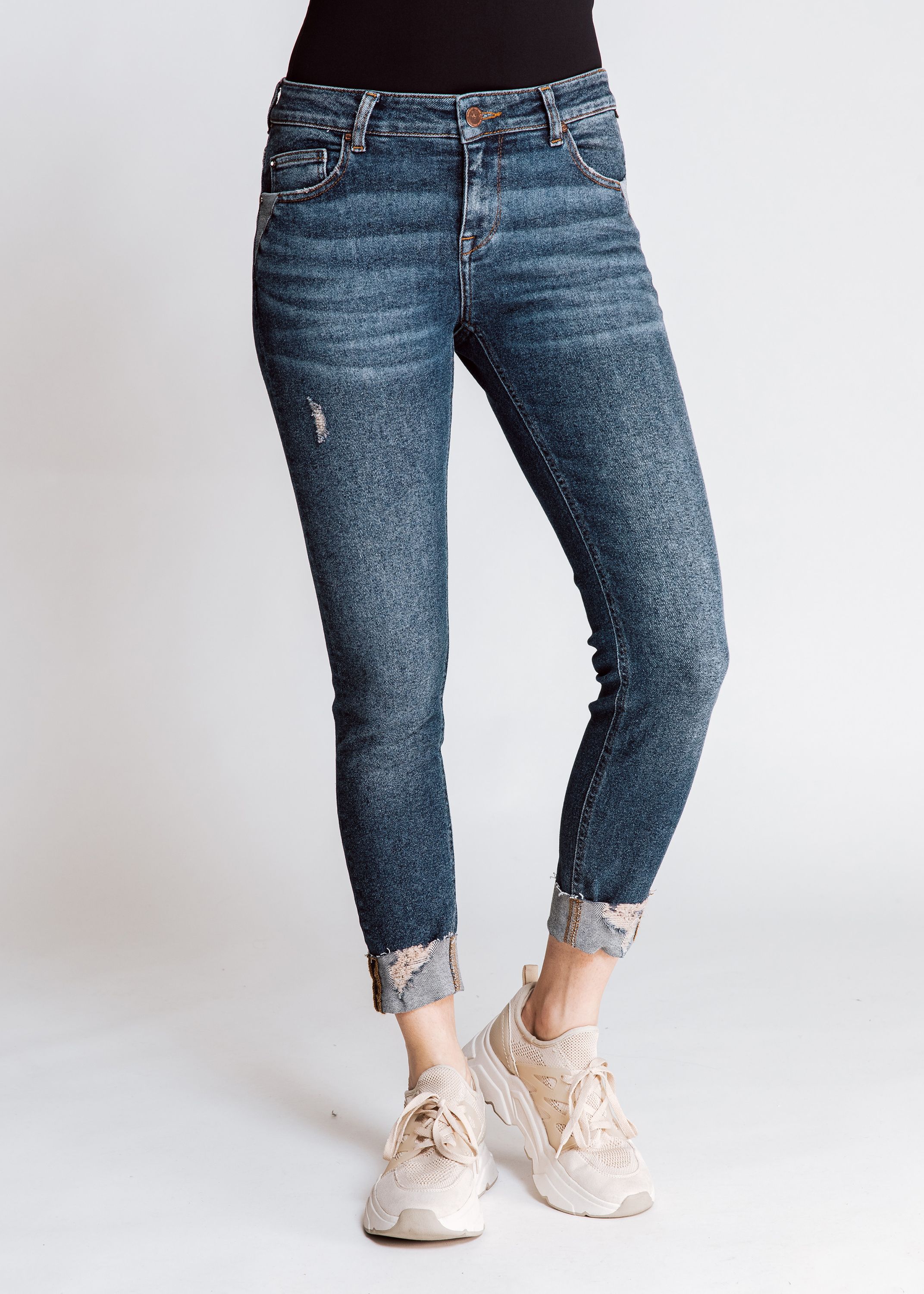 ZHRILL | NOVA Skinny Jeans | W7583 DKBlue