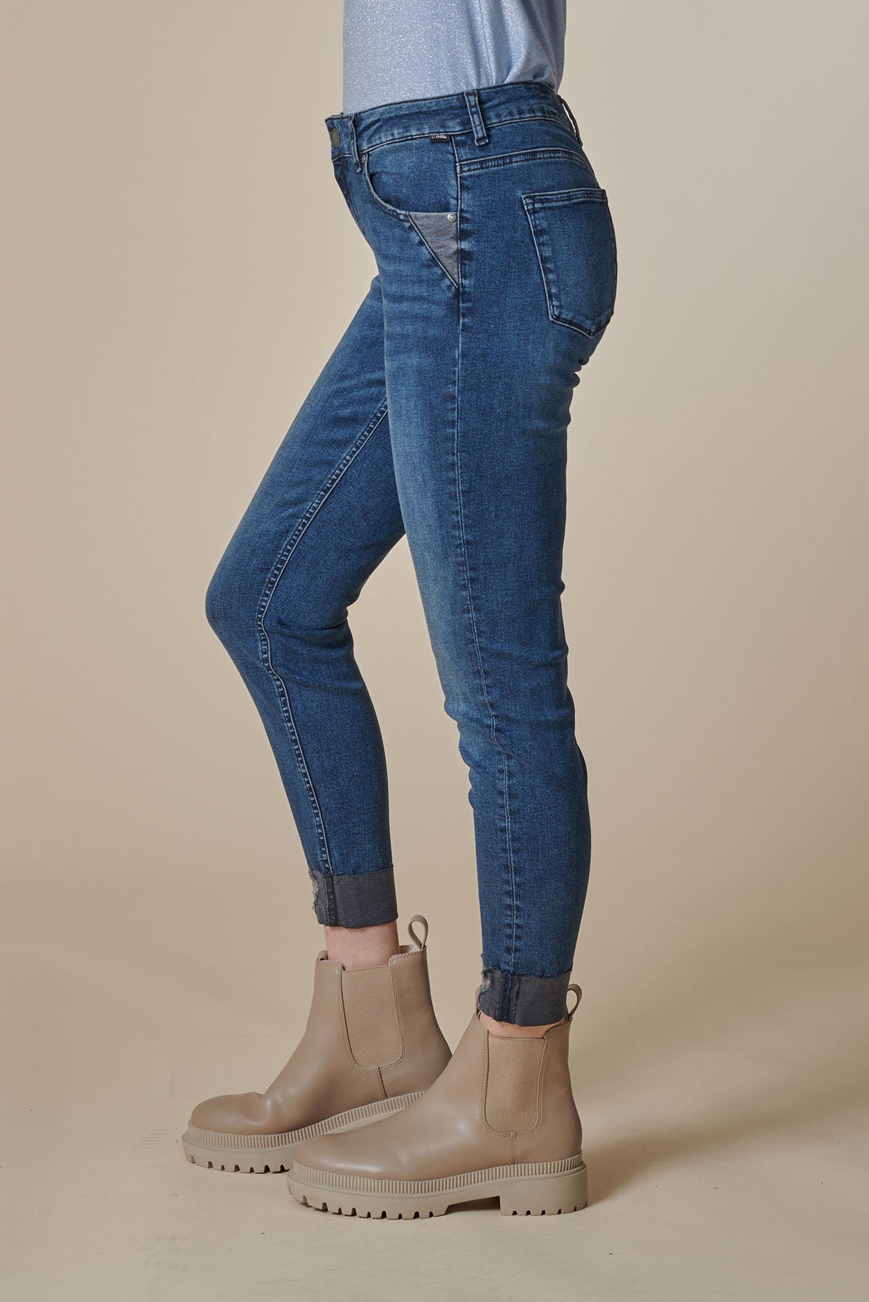 ZHRILL | NOVA Skinny Jeans | W7004 blue blue