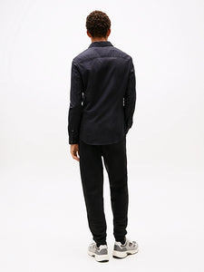 Tommy Jeans | Slim Fit Stretch Shirt | Black