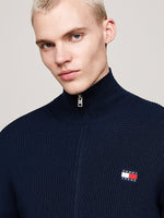 Lade das Bild in den Galerie-Viewer, Tommy Jeans | Slim Fit Strickjacke | C1G Dark navy
