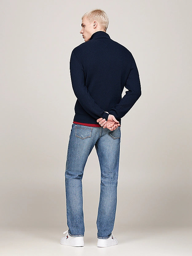 Tommy Jeans | Slim Fit Cardigan | C1G Dark Navy