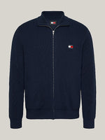 Lade das Bild in den Galerie-Viewer, Tommy Jeans | Slim Fit Strickjacke | C1G Dark navy
