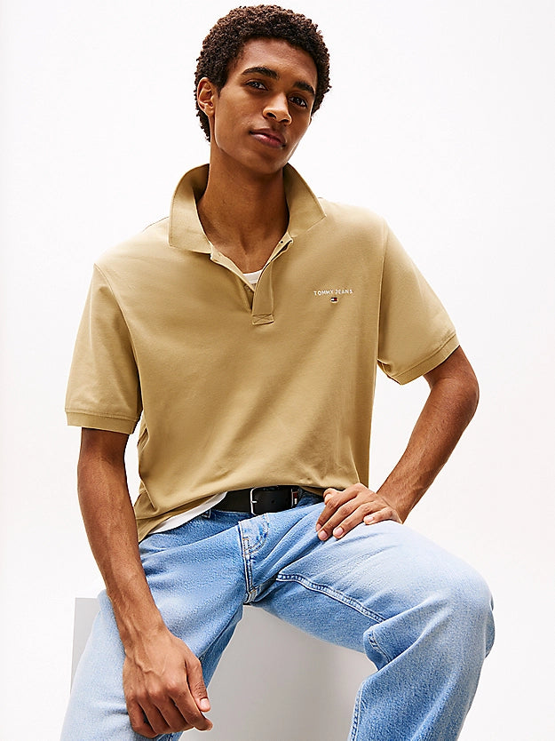 Tommy Jeans | Regular Fit Poloshirt  | ACT RelicTan