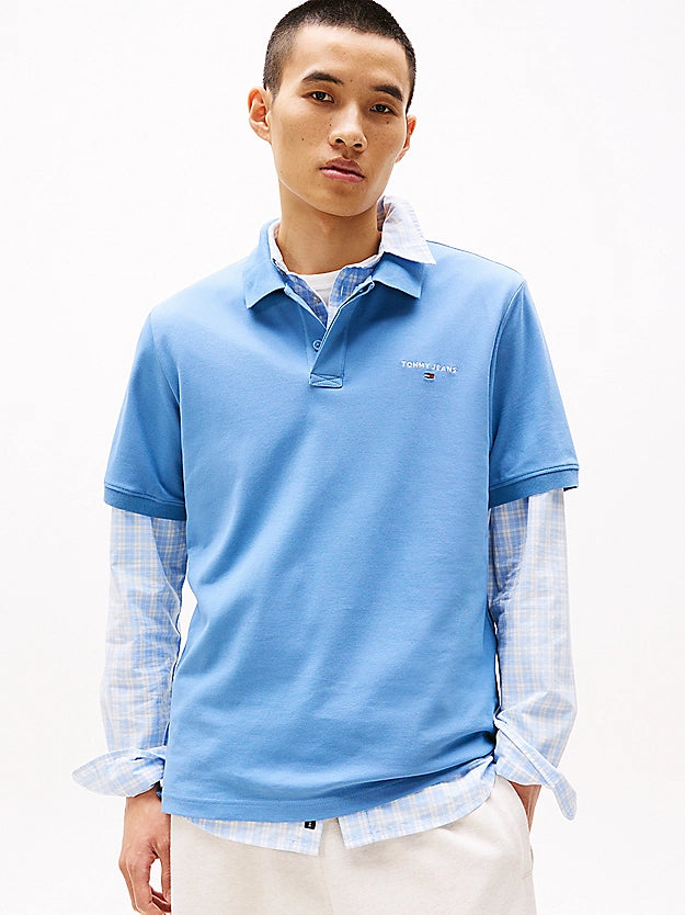 Tommy Jeans | Regular Fit Poloshirt  | DY6 ColoradoBlue