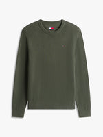 Lade das Bild in den Galerie-Viewer, Tommy Jeans | Slim Fit Pullover mit Rundhalsausschnitt | MRH Green

