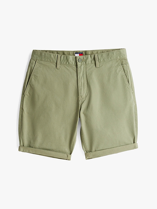 Tommy Jeans | Scanton Slim Fit Chino Short | MR6 Arub Green