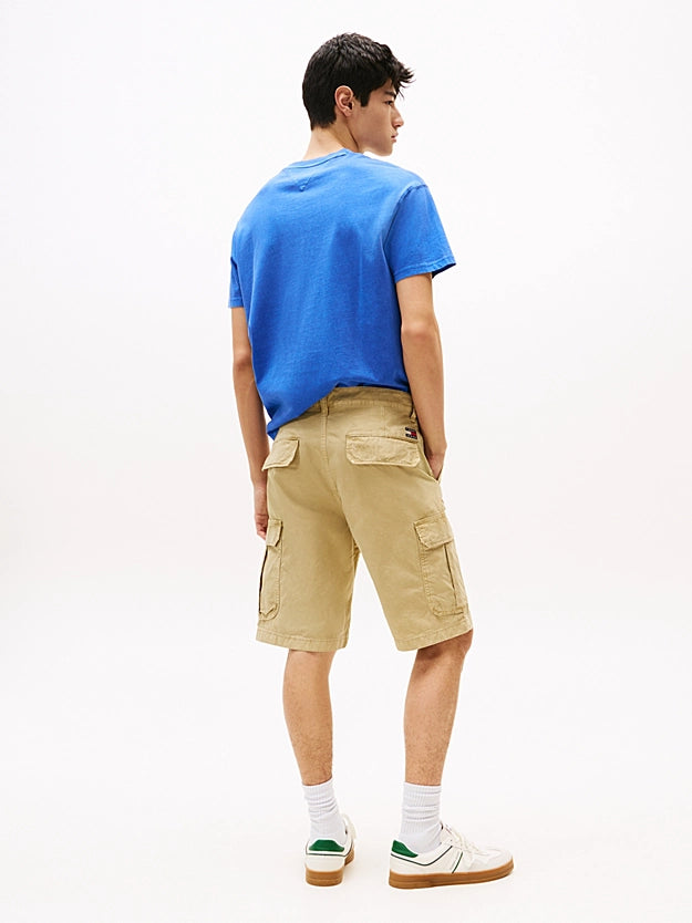 Tommy Jeans | Otis Straight Leg Fit Cargo-Shorts | ACT Relic Tan