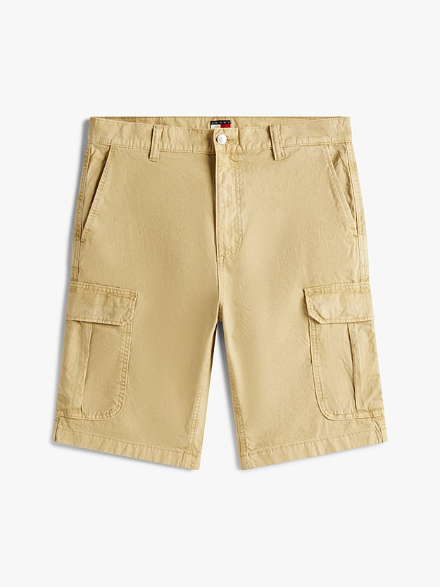 Tommy Jeans | Otis Straight Leg Fit Cargo-Shorts | ACT Relic Tan