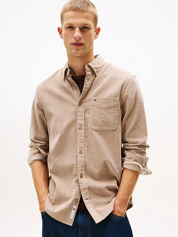 Tommy Jeans | Regular Fit Cordhemd | AFE Coastal